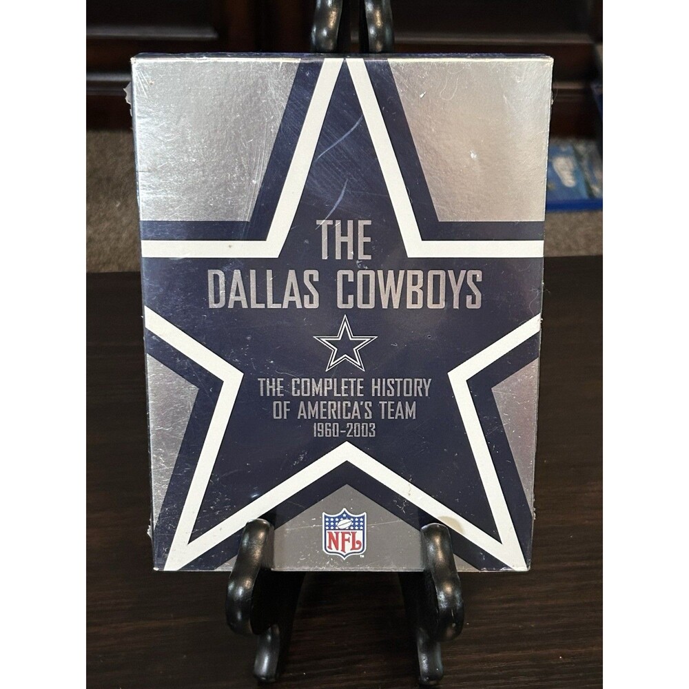 NFL Dallas Cowboys Team History (DVD, 2003, 2-Disc Set) Sealed & Never Opened